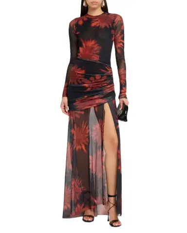 JBQ Serene Floral Mesh Maxi Dress | Thumbnail 1 JBQ Serene Floral Mesh Maxi Dress | Thumbnail 1