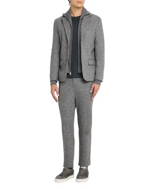Men 's Nathan Cashmere and Silk Crewneck T-Shirt