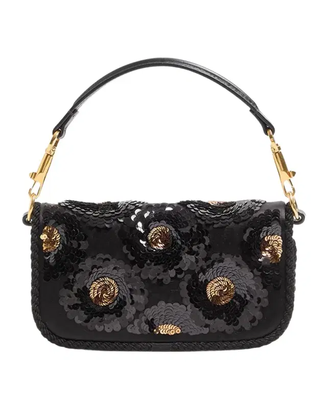 Valentino Garavani Loco Small Sequin Burst Shoulder Bag