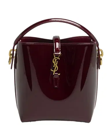 Saint Laurent Le 37 Mini YSL Bucket Bag in Patent Leather | Thumbnail 1 Saint Laurent Le 37 Mini YSL Bucket Bag in Patent Leather | Thumbnail 1