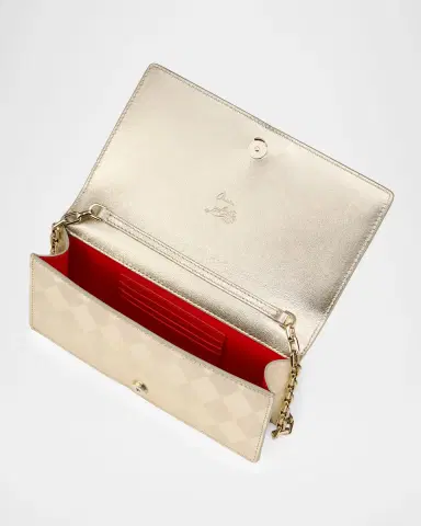 Christian Louboutin Bettina Clutch Bag in Laminated Leather | Thumbnail 3 Christian Louboutin Bettina Clutch Bag in Laminated Leather | Thumbnail 3