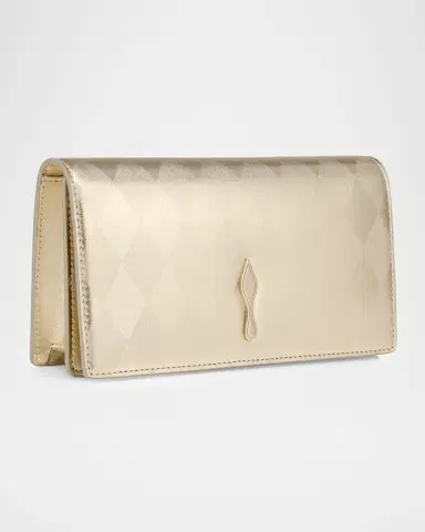 Christian Louboutin Bettina Clutch Bag in Laminated Leather | Thumbnail 4 Christian Louboutin Bettina Clutch Bag in Laminated Leather | Thumbnail 4