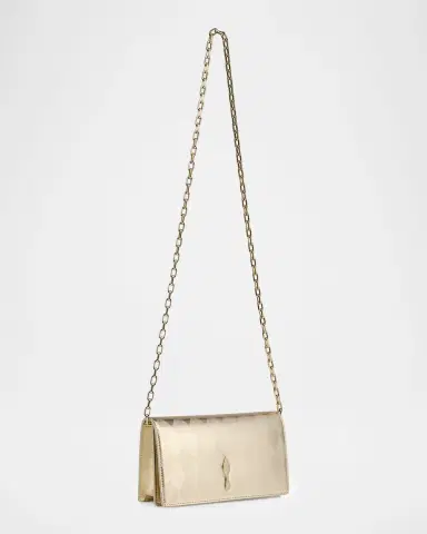 Christian Louboutin Bettina Clutch Bag in Laminated Leather | Thumbnail 5 Christian Louboutin Bettina Clutch Bag in Laminated Leather | Thumbnail 5