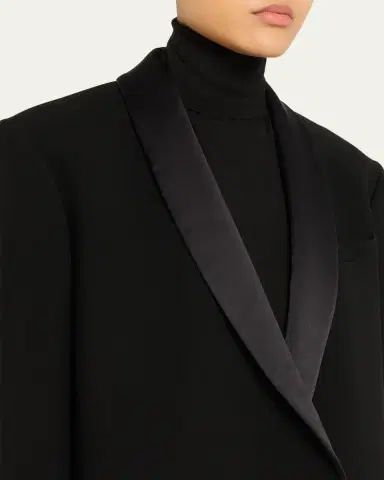 The Row Erdene Single-Breasted Wool Long Coat | Thumbnail 5 The Row Erdene Single-Breasted Wool Long Coat | Thumbnail 5