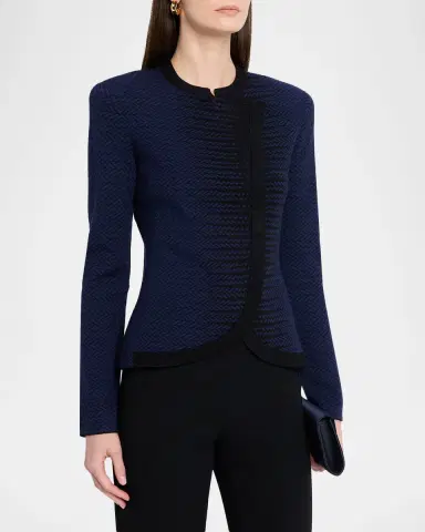 Emporio Armani Two-Tone Blazer | Thumbnail 3 Emporio Armani Two-Tone Blazer | Thumbnail 3