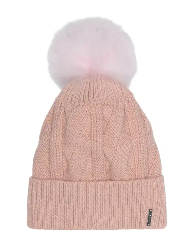 Gorski Knit Hat With Select Lamb Pom