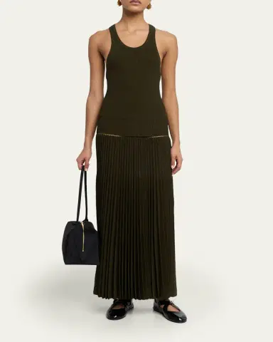 Alaïa Le Bouledogue Bowling Shoulder Bag in Nubuck Leather | Thumbnail 5