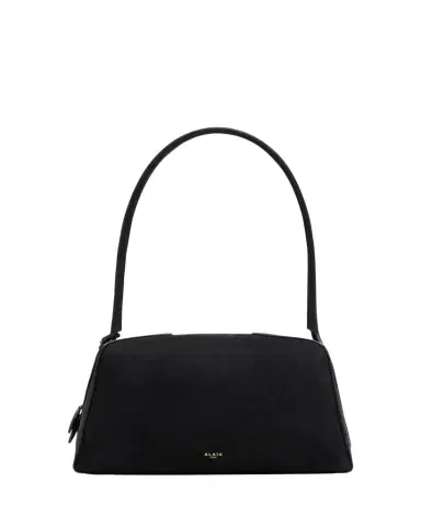 Alaïa Le Bouledogue Bowling Shoulder Bag in Nubuck Leather | Thumbnail 1