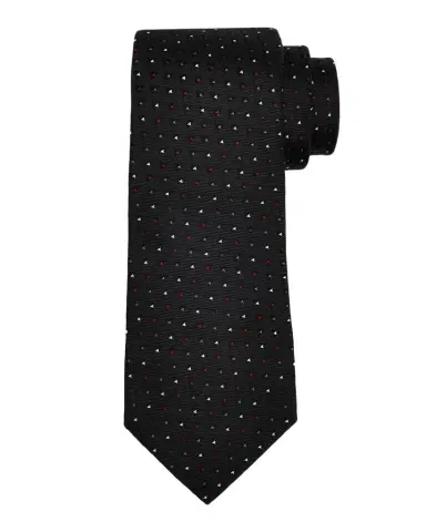 Brunello Cucinelli Men 's Triangle Print Silk Tie | Thumbnail 1