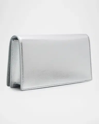 Christian Louboutin Bettina Clutch Bag in Laminated Nappa Leather | Thumbnail 2