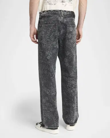 Golden Goose Men's Journey Light Floral Jeans | Thumbnail 2