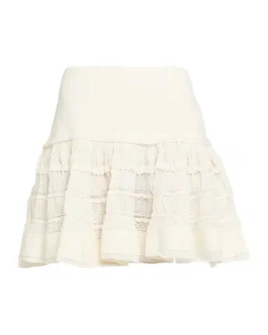 Alaïa Crinoline Pointelle Ruffle Mini Skirt | Thumbnail 1
