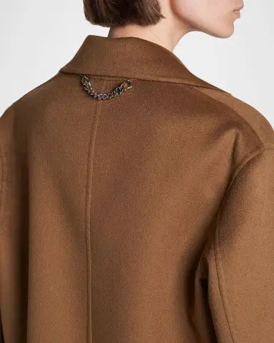 Stella McCartney Double-Breasted Short Wool Peacoat | Thumbnail 4 Stella McCartney Double-Breasted Short Wool Peacoat | Thumbnail 4