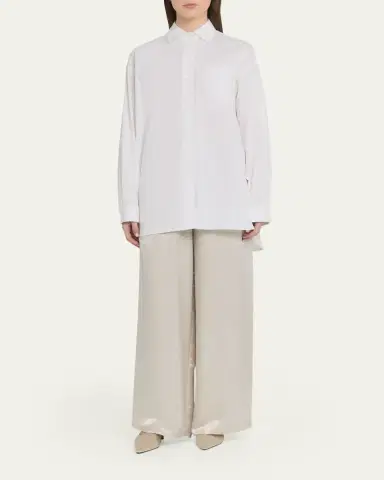 Maria McManus Oversized Long-Sleeve Tunic Shirt | Thumbnail 2