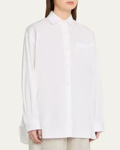 Maria McManus Oversized Long-Sleeve Tunic Shirt | Thumbnail 4