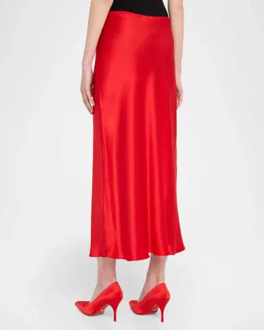 Sablyn Miranda Silk Charmeuse Slip Skirt | Thumbnail 2 Sablyn Miranda Silk Charmeuse Slip Skirt | Thumbnail 2