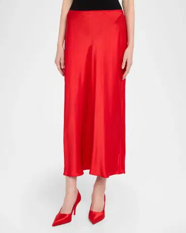 Sablyn Miranda Silk Charmeuse Slip Skirt | Thumbnail 3 Sablyn Miranda Silk Charmeuse Slip Skirt | Thumbnail 3