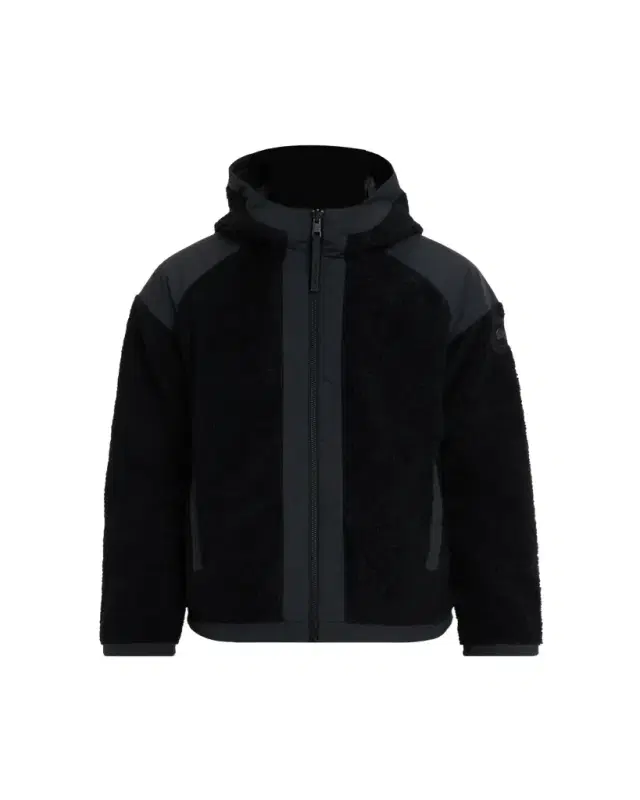 Men's Alberni Reversible Fleece Hooded Bomber Jacket