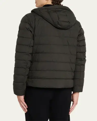 Canada Goose Men's Crofton Packable Quilted Matte Ripstop Hoodie | Thumbnail 7 Canada Goose Men's Crofton Packable Quilted Matte Ripstop Hoodie | Thumbnail 7