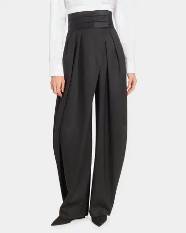Alaïa Tux Round Pants | Thumbnail 4 Alaïa Tux Round Pants | Thumbnail 4