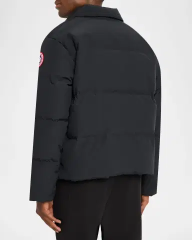 Canada Goose Men 's Bayview Water-Repellent Down Parka Jacket | Thumbnail 2