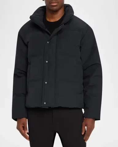 Canada Goose Men 's Bayview Water-Repellent Down Parka Jacket | Thumbnail 3