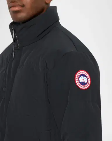 Canada Goose Men 's Bayview Water-Repellent Down Parka Jacket | Thumbnail 4