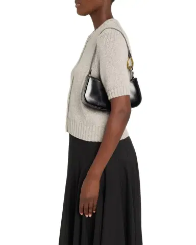 Staud Ollie Leather Shoulder Bag | Thumbnail 1 Staud Ollie Leather Shoulder Bag | Thumbnail 1