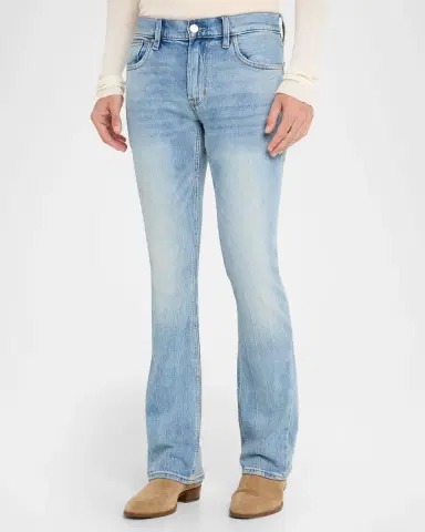Hudson Men's Walker Kick Flare Jeans | Thumbnail 3