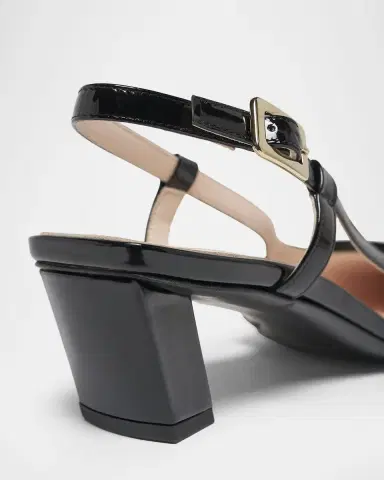 Roger Vivier Belle Vivier Leopard Calf Hair Buckle Slingback Pumps | Thumbnail 3 Roger Vivier Belle Vivier Leopard Calf Hair Buckle Slingback Pumps | Thumbnail 3