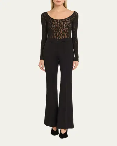 Wolford Long-Sleeve Leopard Bodysuit | Thumbnail 2 Wolford Long-Sleeve Leopard Bodysuit | Thumbnail 2