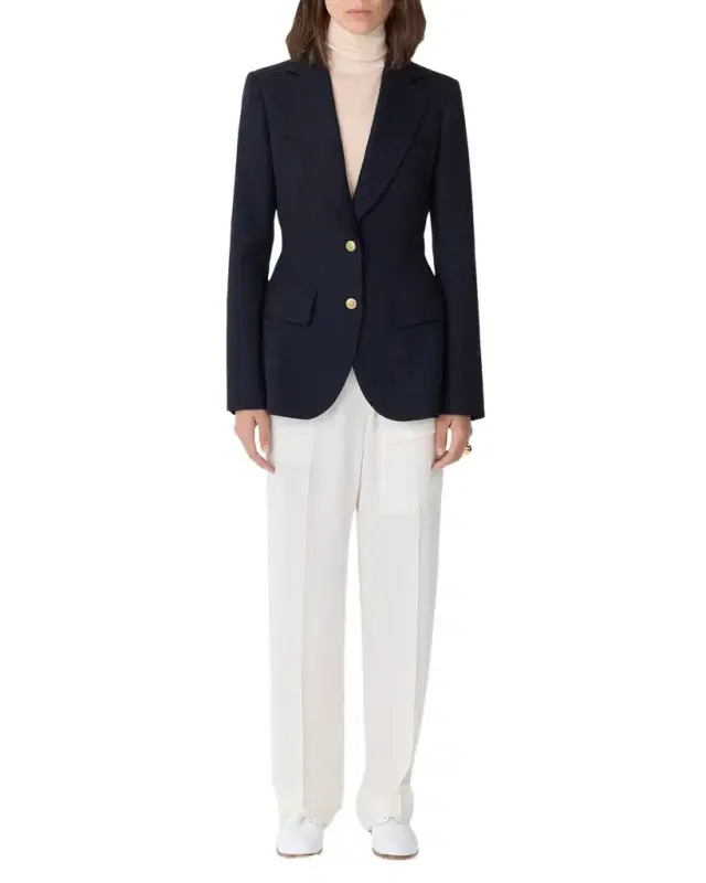 CALLAS Milano Neptune Tailored Wool Single-Breasted Jacket