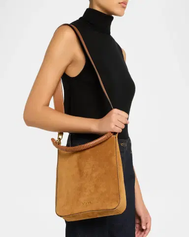 Staud Mel Suede Shoulder Bag | Thumbnail 6