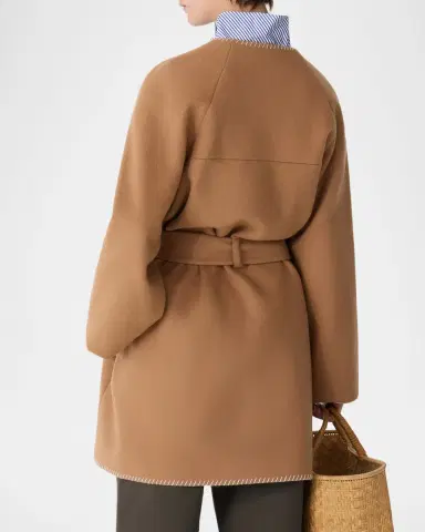 CALLAS MILANO Sonoma Belted Wrap Cardigan Coat | Thumbnail 2 CALLAS MILANO Sonoma Belted Wrap Cardigan Coat | Thumbnail 2