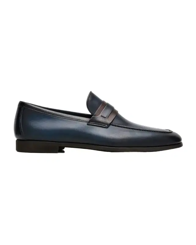 Men 's Daniel Flex Two-Tone Leather Penny Loafers