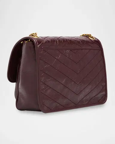 Saint Laurent Niki Medium YSL Shoulder Bag in Vintage Leather | Thumbnail 2