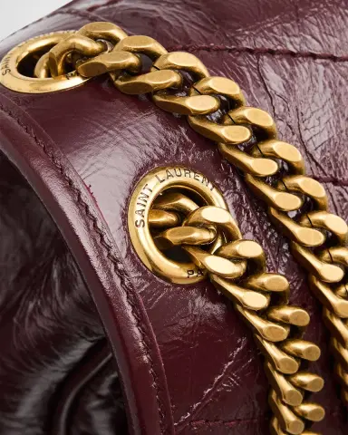 Saint Laurent Niki Medium YSL Shoulder Bag in Vintage Leather | Thumbnail 5