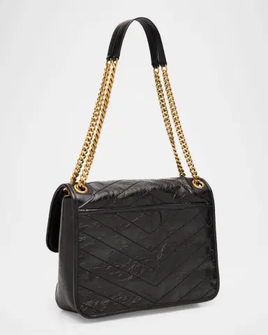 Saint Laurent Niki Medium YSL Shoulder Bag in Vintage Leather | Thumbnail 7