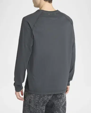 Golden Goose Men's Journey Rose Cotton ong-Sleeve T-Shirt | Thumbnail 2