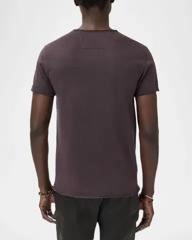 JOHN VARVATOS Men's Beaded Skull Organic Cotton T-Shirt | Thumbnail 2