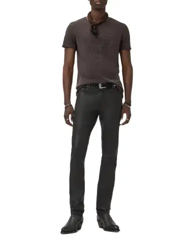 JOHN VARVATOS Men's Beaded Skull Organic Cotton T-Shirt | Thumbnail 1