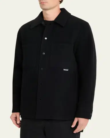 Canada Goose Men's Atkinson Snap-Front Shirt Jacket | Thumbnail 4 Canada Goose Men's Atkinson Snap-Front Shirt Jacket | Thumbnail 4