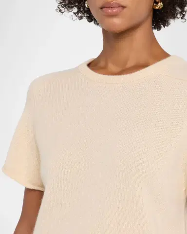 Sablyn Cashmere Short-Sleeve Sweater | Thumbnail 4 Sablyn Cashmere Short-Sleeve Sweater | Thumbnail 4