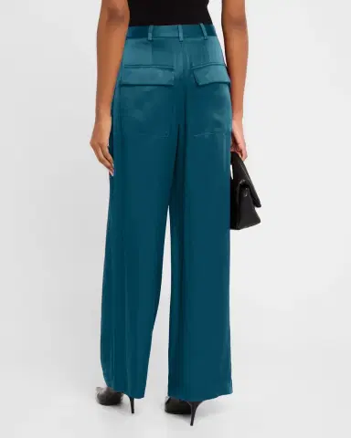 LAPOINTE Satin Bias Midi Skirt | Thumbnail 2 LAPOINTE Satin Bias Midi Skirt | Thumbnail 2