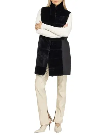 Gorski Select Lamb Shearling Reversible Vest | Thumbnail 1