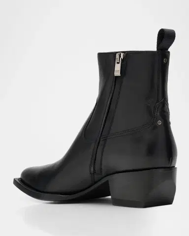 Golden Goose Debbie Leather Western Ankle Boots | Thumbnail 3 Golden Goose Debbie Leather Western Ankle Boots | Thumbnail 3
