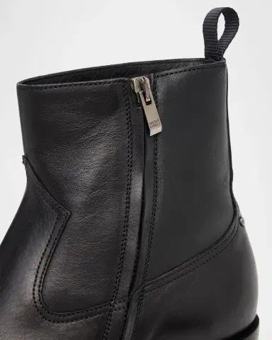 Golden Goose Debbie Leather Western Ankle Boots | Thumbnail 4 Golden Goose Debbie Leather Western Ankle Boots | Thumbnail 4