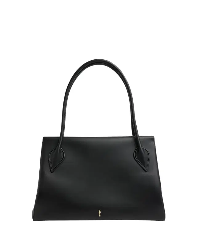 Venus East-West Calf Leather Tote Bag