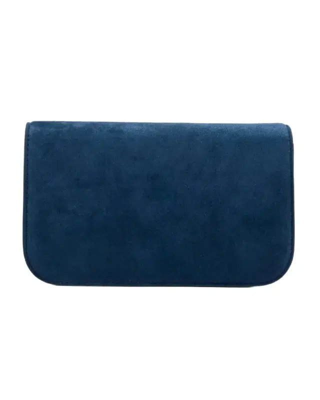 Paloma Small Clutch Bag in Suede with Loubinthesky Spikes