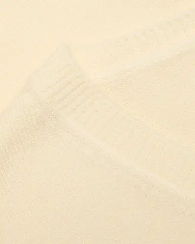 Lapointe Merino Wool V-Neck Crop Sweater With Feather Cuffs | Thumbnail 5 Lapointe Merino Wool V-Neck Crop Sweater With Feather Cuffs | Thumbnail 5